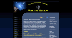 Desktop Screenshot of mikkelinursa.fi